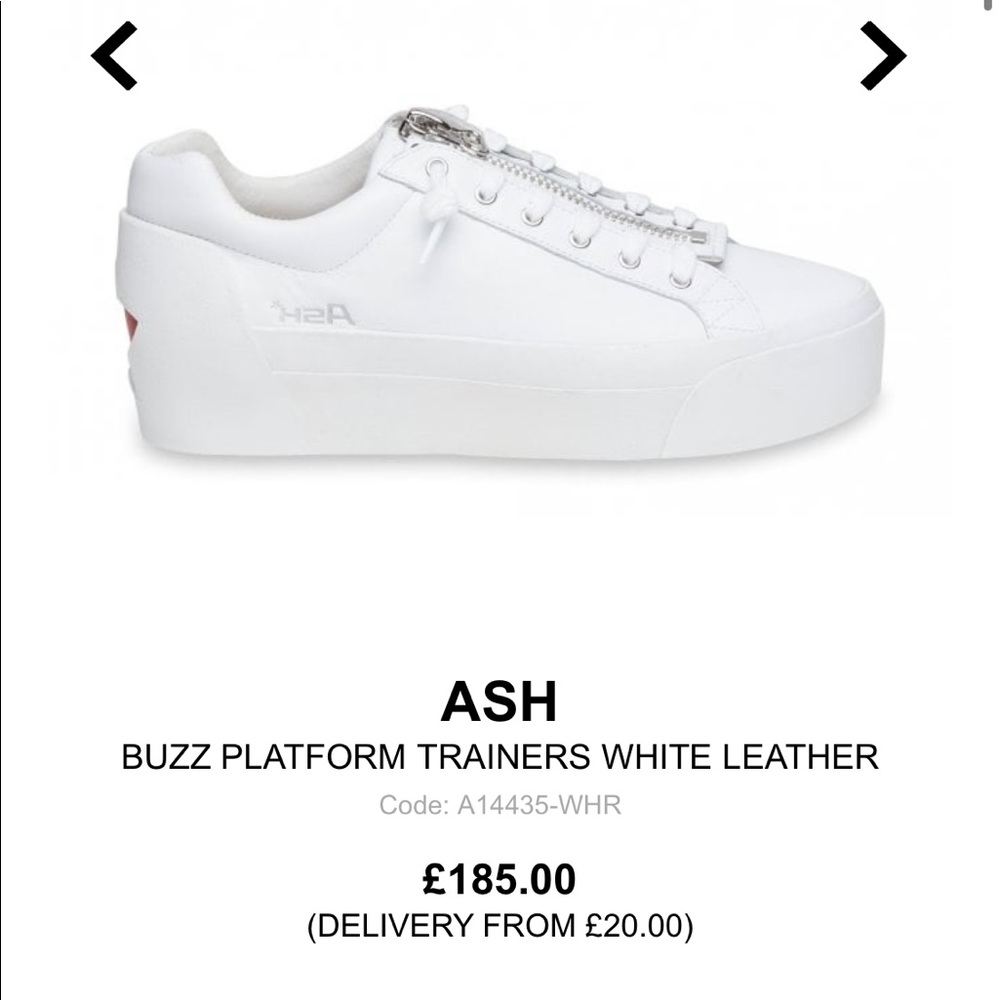 ASH PLATFORM SNEAKERS
